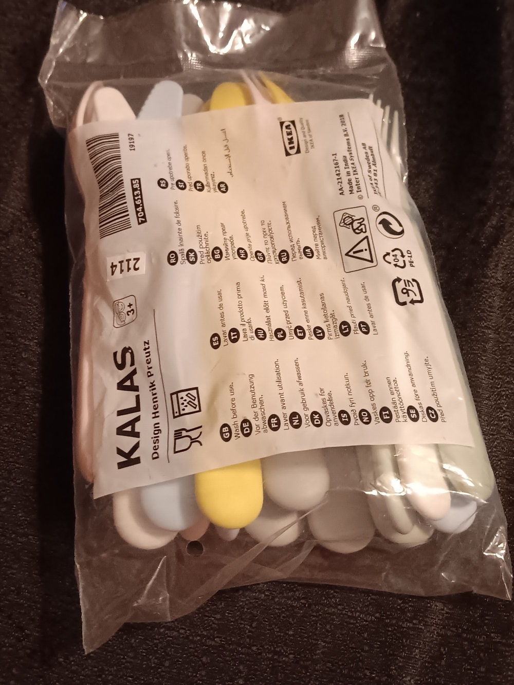 2 Packs Of Ikea Plastic Utensils